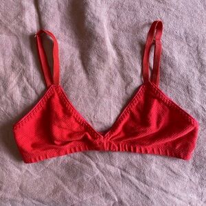 ARQ Susanna Bra in Cherry Red, size Small